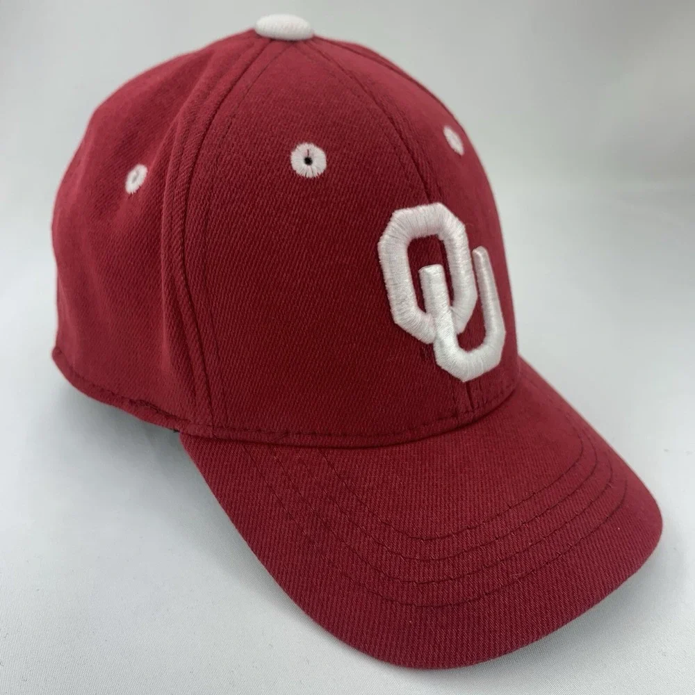 Lil' Sooner OU Hat INFANT Baby Oklahoma One Fit Structured Baseball Cap TOW